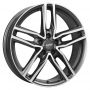 Легковой диск Alutec Ikenu 7,5x17 5x105 ET38 56,6 Metal grey