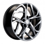 Легковой диск Khomen Wheels KHW1716 7x17 5x114,3 ET40 66,1 Gray-FP