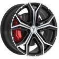 Vissol F-3067 8,5x20 5x120 ET30 66,1 Gloss Black with Machined Face